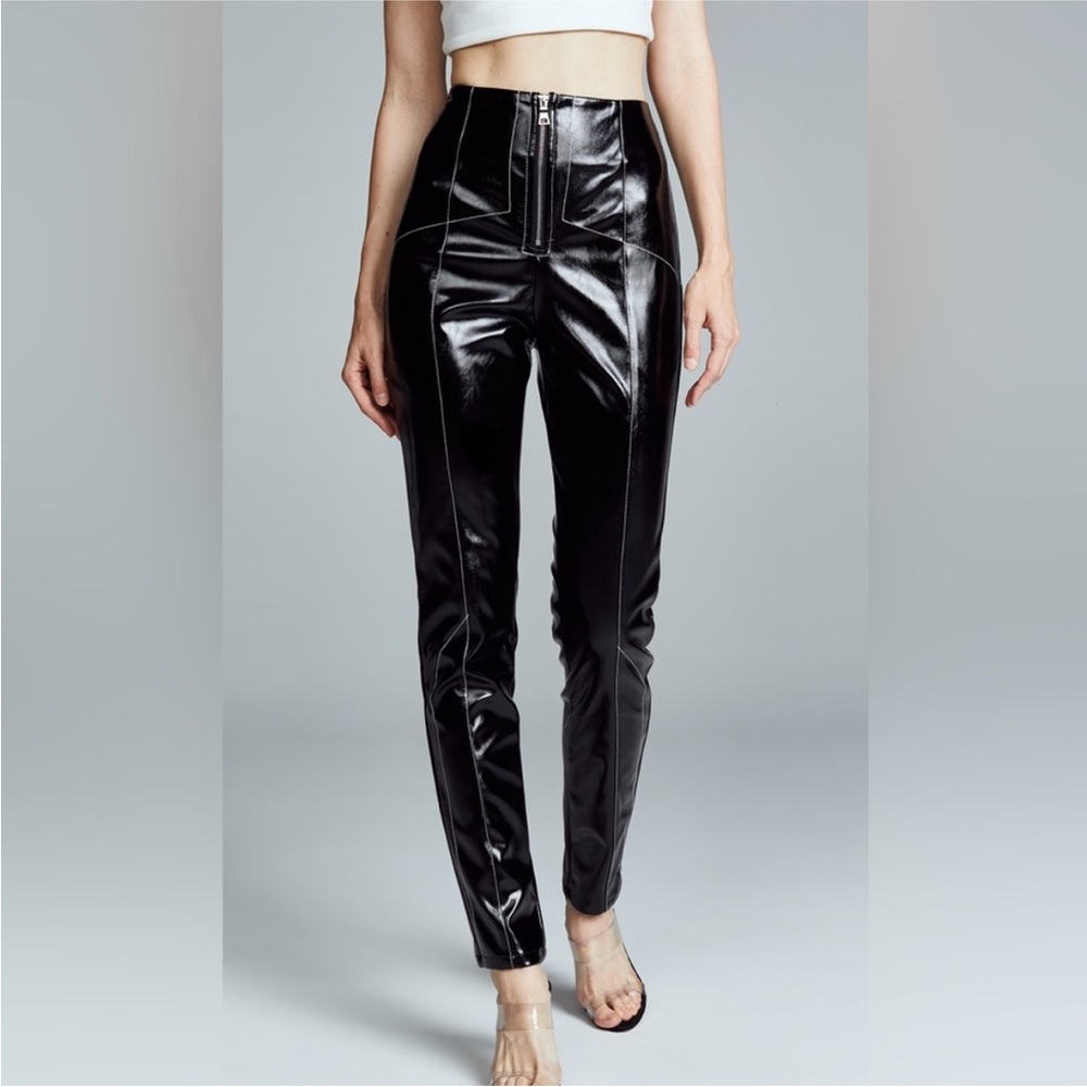 I.AM.GIA Winona 2.0 Faux Leather Pants in Black Size Medium
